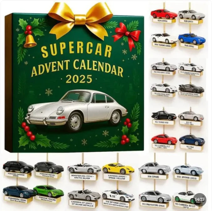 Acrylic Blind Box Christmas Decorations