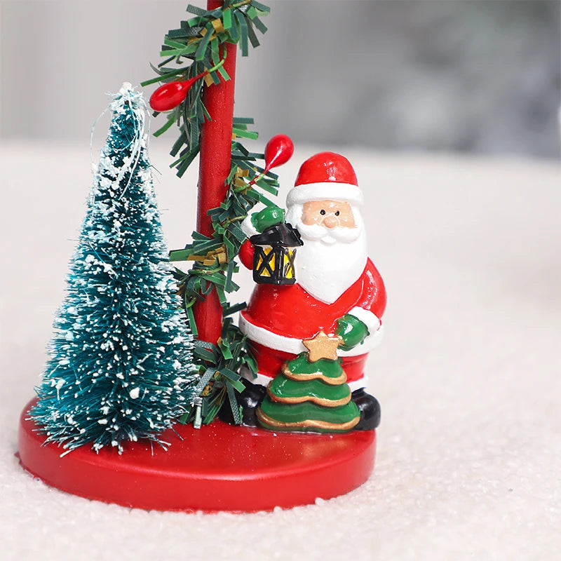 Christmas Candle Holder Decoration Christmas Interior Decoration Candle Holder
