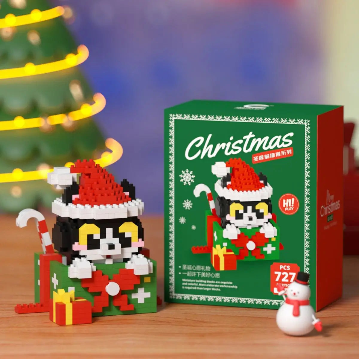 Christmas Gift Adults Particle Micro Building Blocks Bricks Construction Set Toys for Children Girl 6 Year Old Games Child Gifts