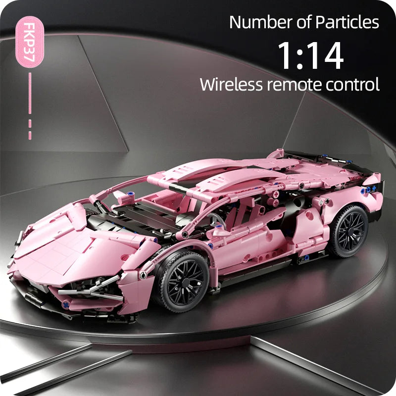 ToylinX Technology  Building Blocks Car Speeding Vehicle Racing Bricks Toys