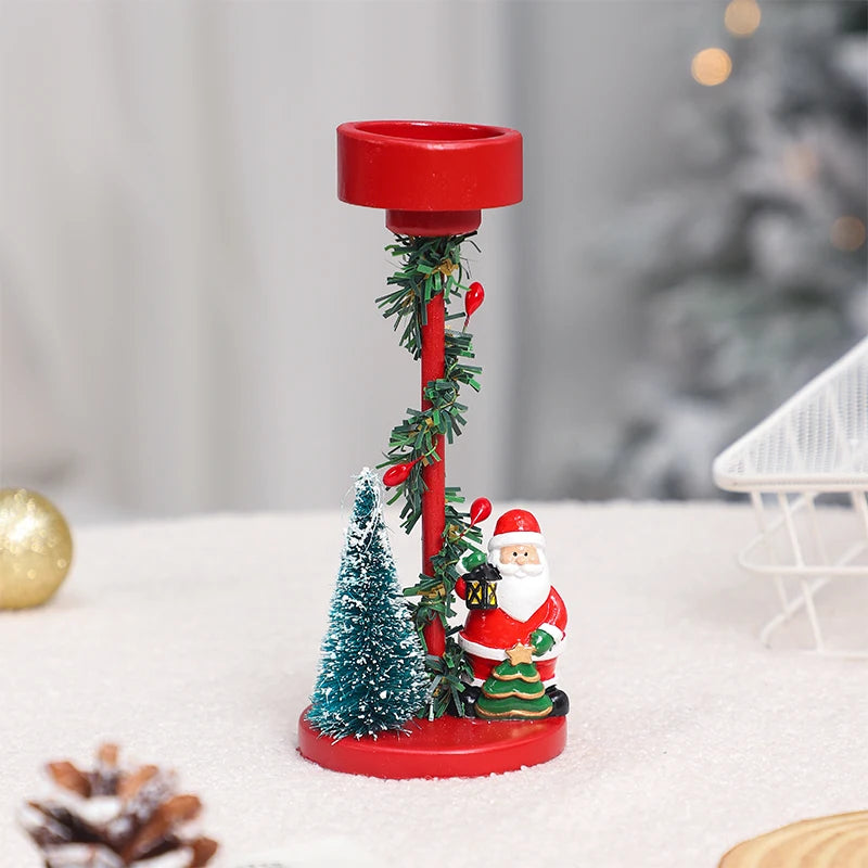 Christmas Candle Holder Decoration Christmas Interior Decoration Candle Holder