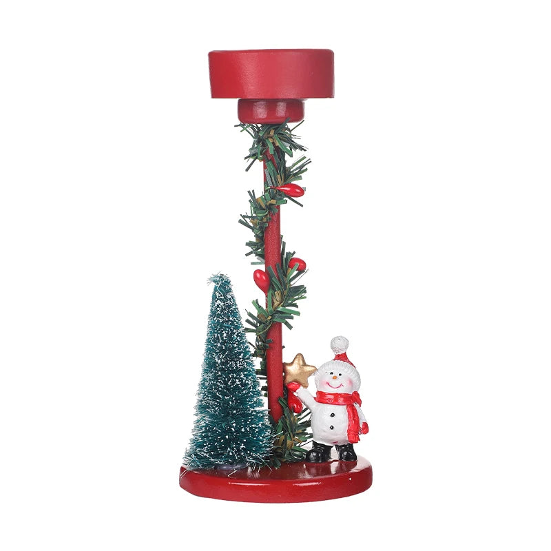 Christmas Candle Holder Decoration Christmas Interior Decoration Candle Holder