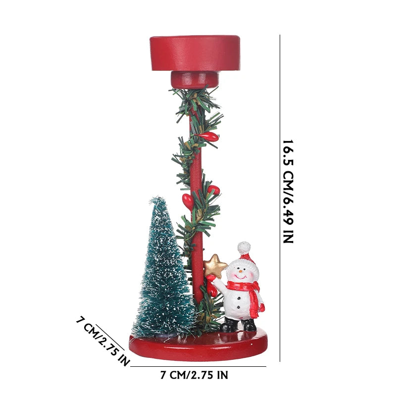 Christmas Candle Holder Decoration Christmas Interior Decoration Candle Holder