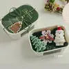 3Pcs/Pack Christmas Handmade Scented Candle Decor Cute Santa Snowman Elk Aromatherapy Candle