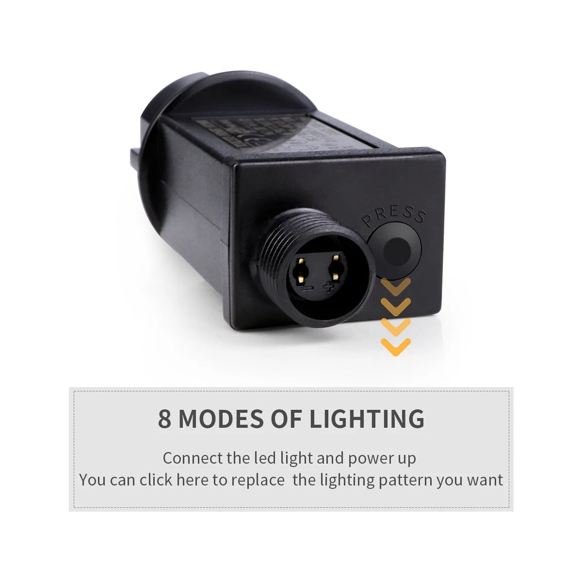 Christmas LED String Light 24V Warm White Multi Fairy Lights for Tree Decor, Waterproof Outdoor Room Decoration Garland Light