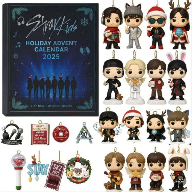 Acrylic Blind Box Christmas Decorations